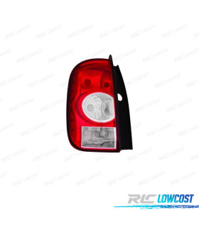 FANALE SINISTRO PER DACIA DUSTER 10-13 BIANCO ROSSO