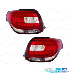 FANALI PER CITROEN DS3 09-13 BIANCO ROSSO