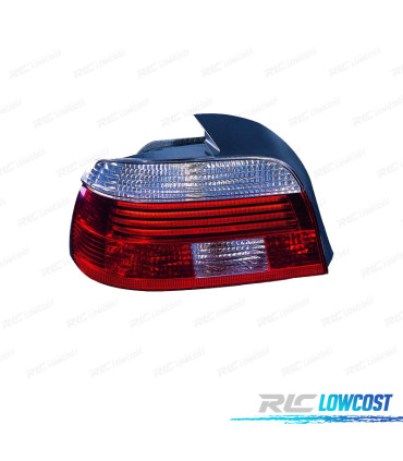 FANALE SINISTRO PER BMW E39 BERLINA 00-03 LED BIANCO ROSSO