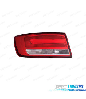 FANALE SINISTRO PER AUDI A4 SEDAN 15-20 BIANCO ROSSO