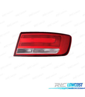 FANALE DESTRO PER AUDI A4 SEDAN 15-20 BIANCO ROSSO