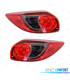 FANALI PER MAZDA CX5 12-16 ROSSO AFFUMICATO