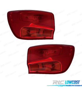 FANALI PER KIA CEED SPORTWAGON 12-15 BIANCO ROSSO