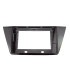 CORNICE NERA LUCIDA RADIO 2-DIN PER VOLKSWAGEN VW TOURAN 15