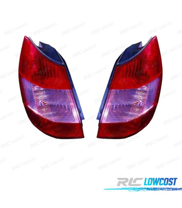 FANALI PER RENAULT SCENIC III 03-06 ROSSO