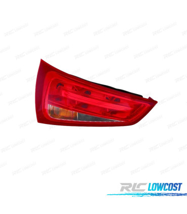 FANALE SINISTRO PER AUDI A1 SPORTBACK 10-14 BIANCO ROSSO