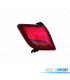 FANALE SINISTRO PER TOYOTA YARIS 5P 14- ROSSO