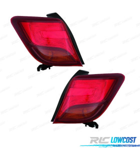 FANALI PER TOYOTA YARIS 5P 14- ROSSO