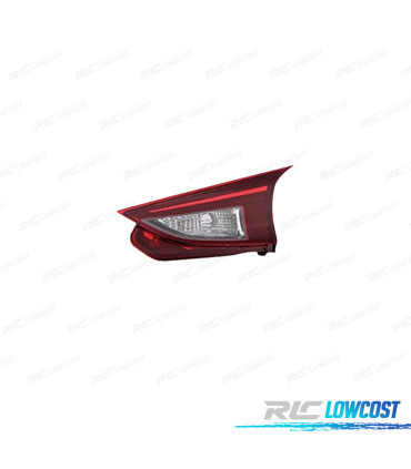FANALE DESTRO PER MAZDA 3 HATCHBACK 13- BIANCO ROSSO