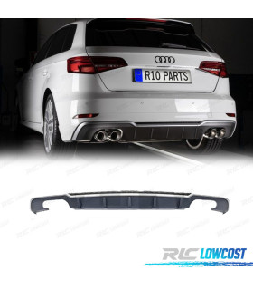 DIFFUSORE PER AUDI A3 HATCHBACK 16-20 LOOK S3