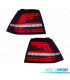 FANALI PER VOLKSWAGEN VW GOLF VII GTI GTD 12-17 LED BIANCO ROSSO