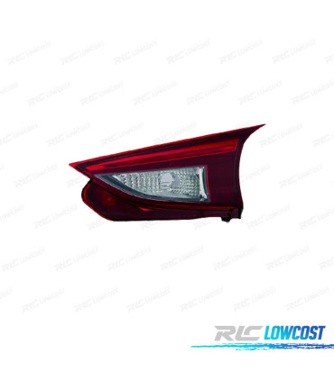 FANALE DESTRO PER MAZDA 3 HATCHBACK 5P 13-18 LED BIANCO ROSSO