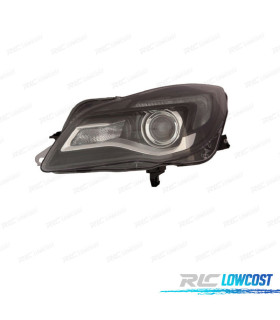 FANALE SINISTRO PER OPEL INSIGNIA 13-16 FONDO NERO