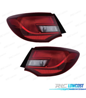 FANALI PER OPEL ASTRA J SEDAN 12- BIANCO ROSSO