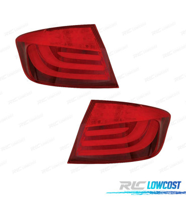 FANALI BMW SERIE 5 F10 BERLINA 10-13 LED ROSSO