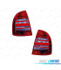 FANALI PER SKODA SUPERB 02-08 ROSSO