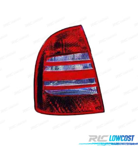 FANALE SINISTRO PER SKODA SUPERB 02-08 ROSSO