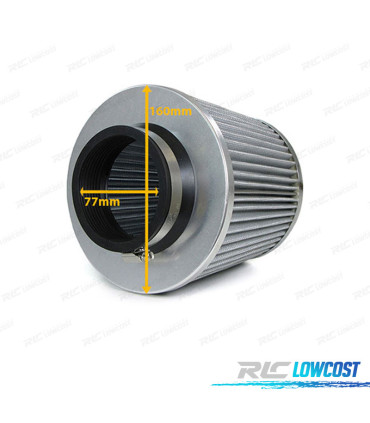 FILTRO DI ASPIRAZIONE DIRETTA UNIVERSALE ROSSO