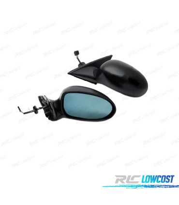 SPECCHIETTI RETROVISORI ELETTRICI BMW E46 BERLINA SEDAN TOURING PIEGHEVOLI RISCALDATI LOOK M3