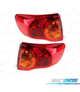 FANALI ESTERNI PER TOYOTA COROLLA SEDAN 4P 07-10