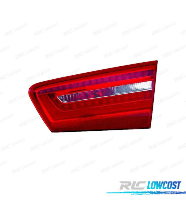 FANALE DESTRO PER AUDI A6 4P 11-13 LED BIANCO ROSSO