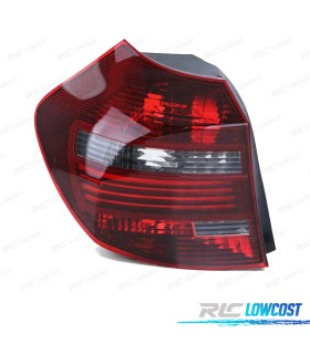 FANALE A LED SINISTRO BMW E81 E87 LCI 07-11 ROSSO AFFUMICATO
