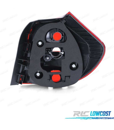 FANALI BMW E81 E87 LCI 07-11 LED ROSSO AFFUMICATO