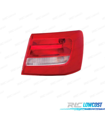 FANALE DESTRO PER AUDI A6 AVANT 11-13 BIANCO ROSSO