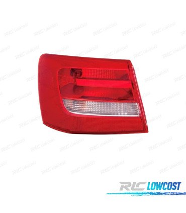 FANALE SINISTRO PER AUDI A6 AVANT 11-13 BIANCO ROSSO