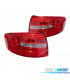 FANALI PER AUDI A4 AVANT 12-14 LED BIANCO ROSSO
