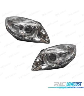 FARI CON REGOLAZIONE ELETTRICA PER SKODA FABIA 07-09 E ROOMSTER