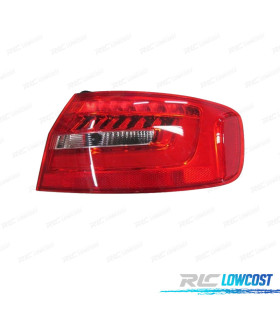 FANALE DESTRO PER AUDI A4 BERLINA 12-15 LED BIANCO ROSSO