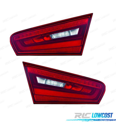 FANALI PER AUDI A3 3P 12-16 LED BIANCO ROSSO
