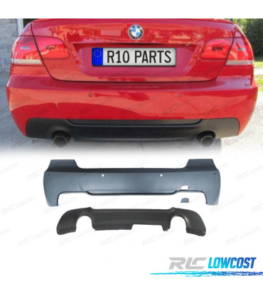 PARAURTI POSTERIORE BMW E92 E93 05-14 LOOK M