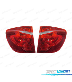 FANALI PER BMW X3 F25 11-13 BIANCO ROSSO