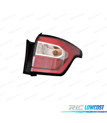 FANALE DESTRO PER FORD KUGA II 17-20 LED BIANCO ROSSO