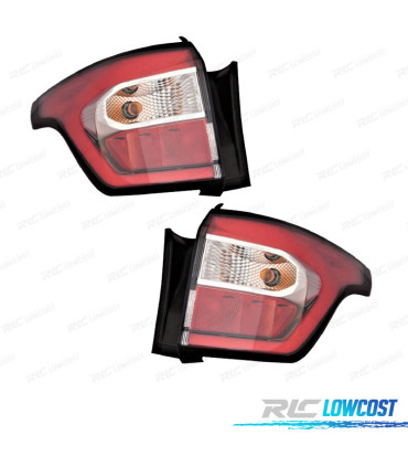FANALI PER FORD KUGA II 17-20 LED BIANCO ROSSO