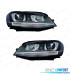 FARI PER VOLKSWAGEN VW GOLF VII GTI GTD 12-17