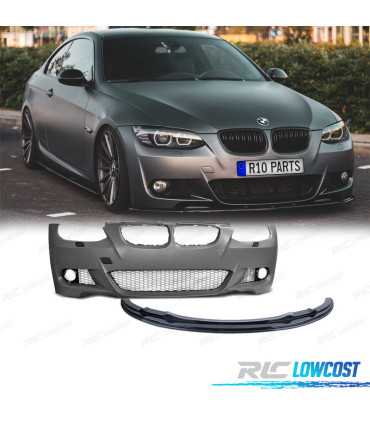 PARAURTI ANTERIORE PER BMW E92 E93 PACK M SPOILER LIP COUPE CABRIO 06-10