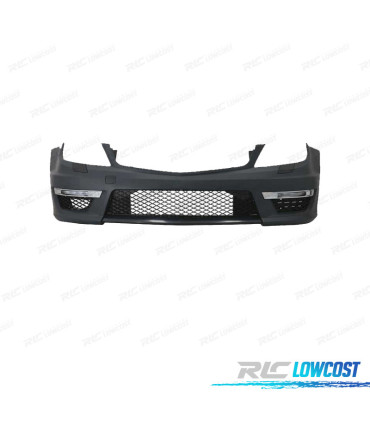 PARAURTI ANTERIORE PER MERCEDES CLASSE C W204 11-14 LOOK AMG C63
