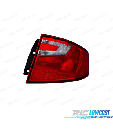 FANALE DESTRO PER SEAT TOLEDO IV 12- BIANCO ROSSO