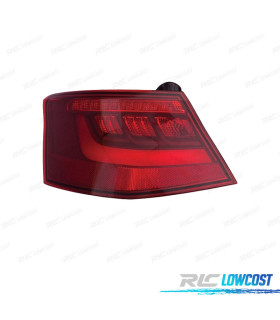 FANALE SINISTRO PER AUDI A3 3P 12-16 LED ROSSO