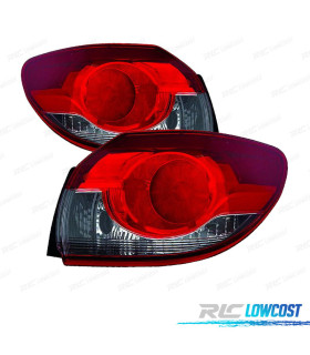 FANALI PER MAZDA 6 WAGON 12-14 A LED FUMÈ ROSSO