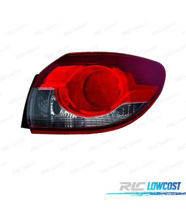FANALE DESTRO PER MAZDA 6 WAGON 12-14 A LED FUMÈ ROSSO