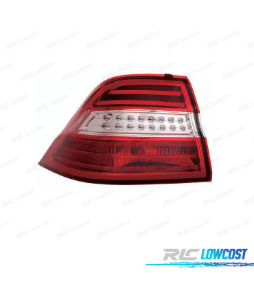 FANALE SINISTRO PER MERCEDES ML W166 12-15 LED BIANCO ROSSO
