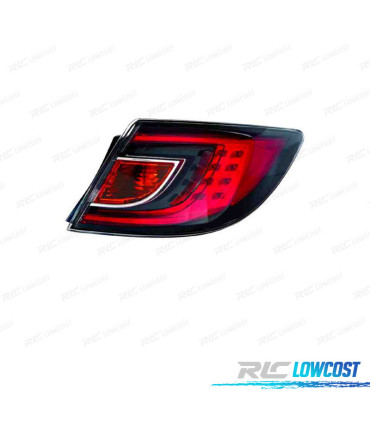 FANALE DESTRO PER MAZDA 6 4P 5P 07-09 ROSSO