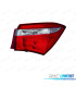 FANALE DESTRO PER TOYOTA COROLLA SEDAN 4P 13-17 BIANCO ROSSO