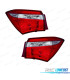 FANALI PER TOYOTA COROLLA SEDAN 4P 13-17 BIANCO ROSSO