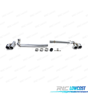 KIT CONVERSIONE SCARICO BMW E90 E91 05-12 PACCHETTO M DOPPIO SU ENTRAMBI I LATI