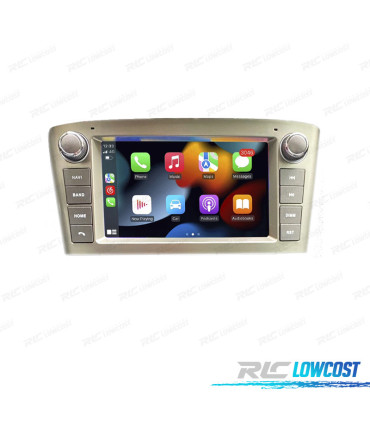 RADIO GPS ANDROID 11 PER TOYOTA AVENSIS 03-06